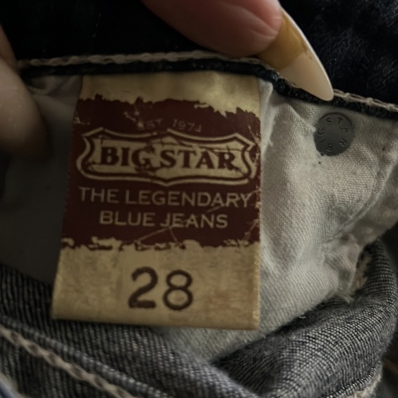 Big Star Hazel Curvy Fit Women Jeans Shorts 28 - Picture 4 of 5